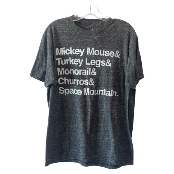 Disney Other - Disney Charcoal Graphic Tee